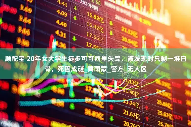 顺配宝 20年女大学生徒步可可西里失踪，被发现时只剩一堆白骨，死因成谜_黄雨蒙_警方_无人区